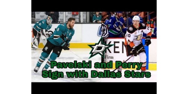 Pavelski og Perry vil underskrive Dallas Stars